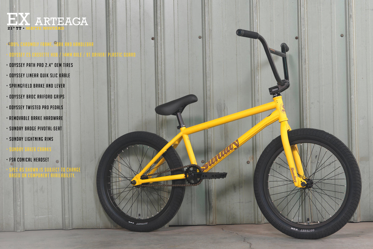 Sunday 2021 ex bmx bike sale