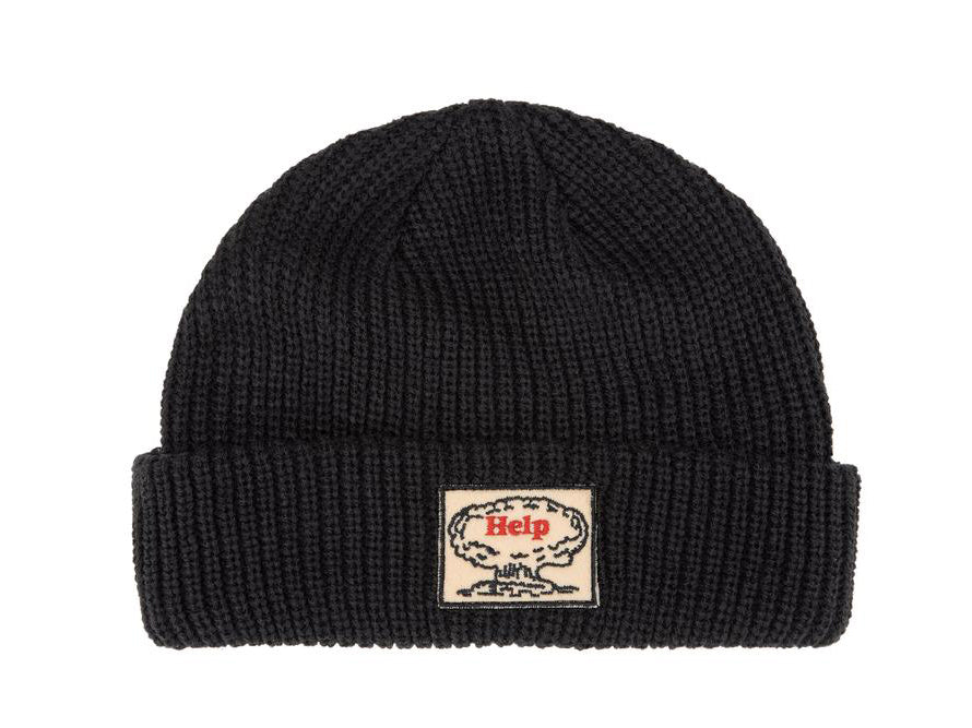 SUPPORT YOUR FRIENDS BEANIE BLACK