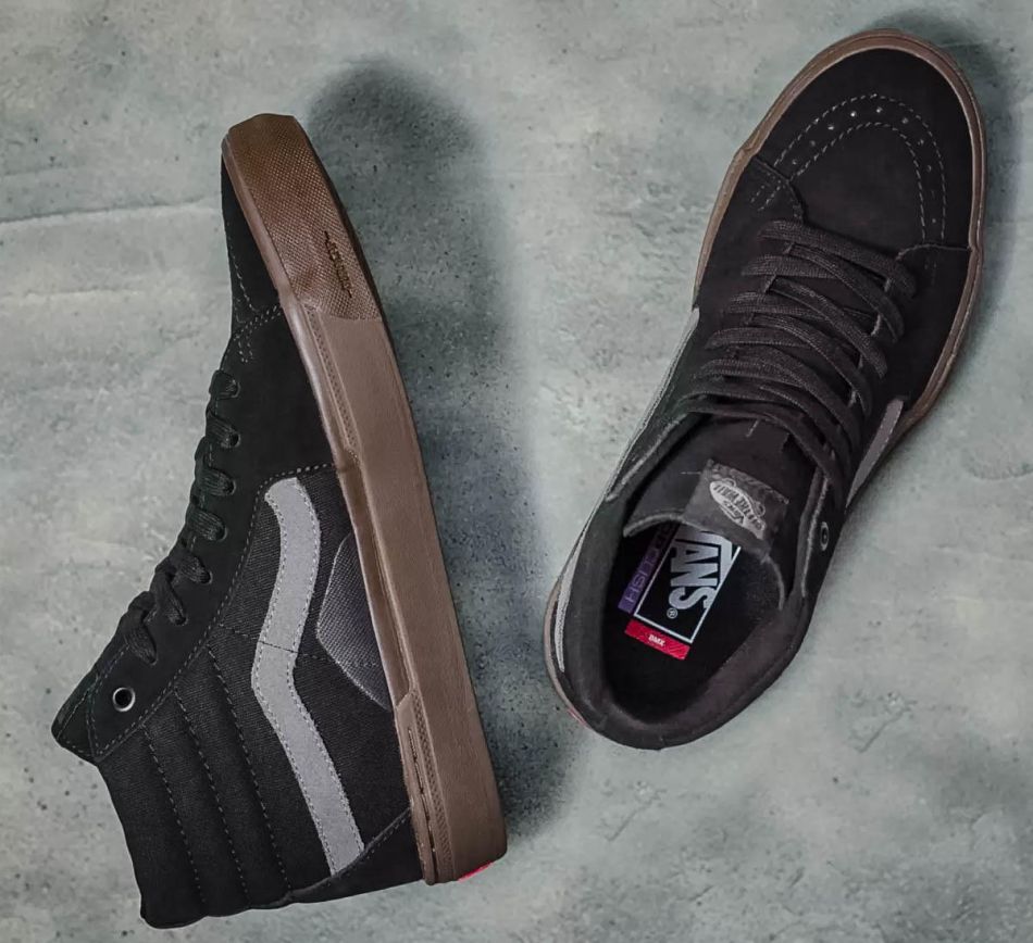 VANS BMX SK8-HI BLACK/DARK GUM - Main Image
