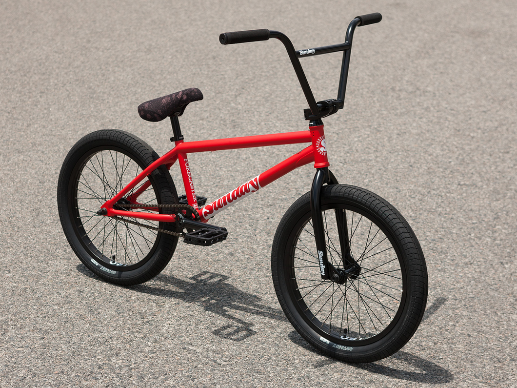 SUNDAY FORECASTER SILVA MATT RED 20.75 TT RHD Local BMX