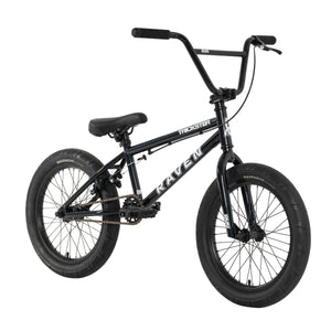 RAVEN TRICKSTER 18" BMX - GLOSS BLACK