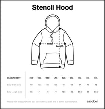 LOCAL TEN YEAR HOODIE - BLACK/WHITE