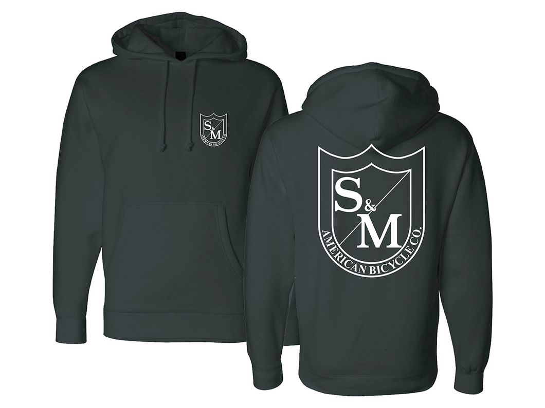 S&M TWO SHIELD HOODIE