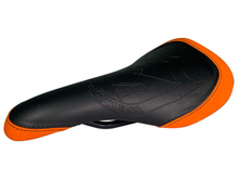 S&M RAILED SEAT - BLACK/ORANGE