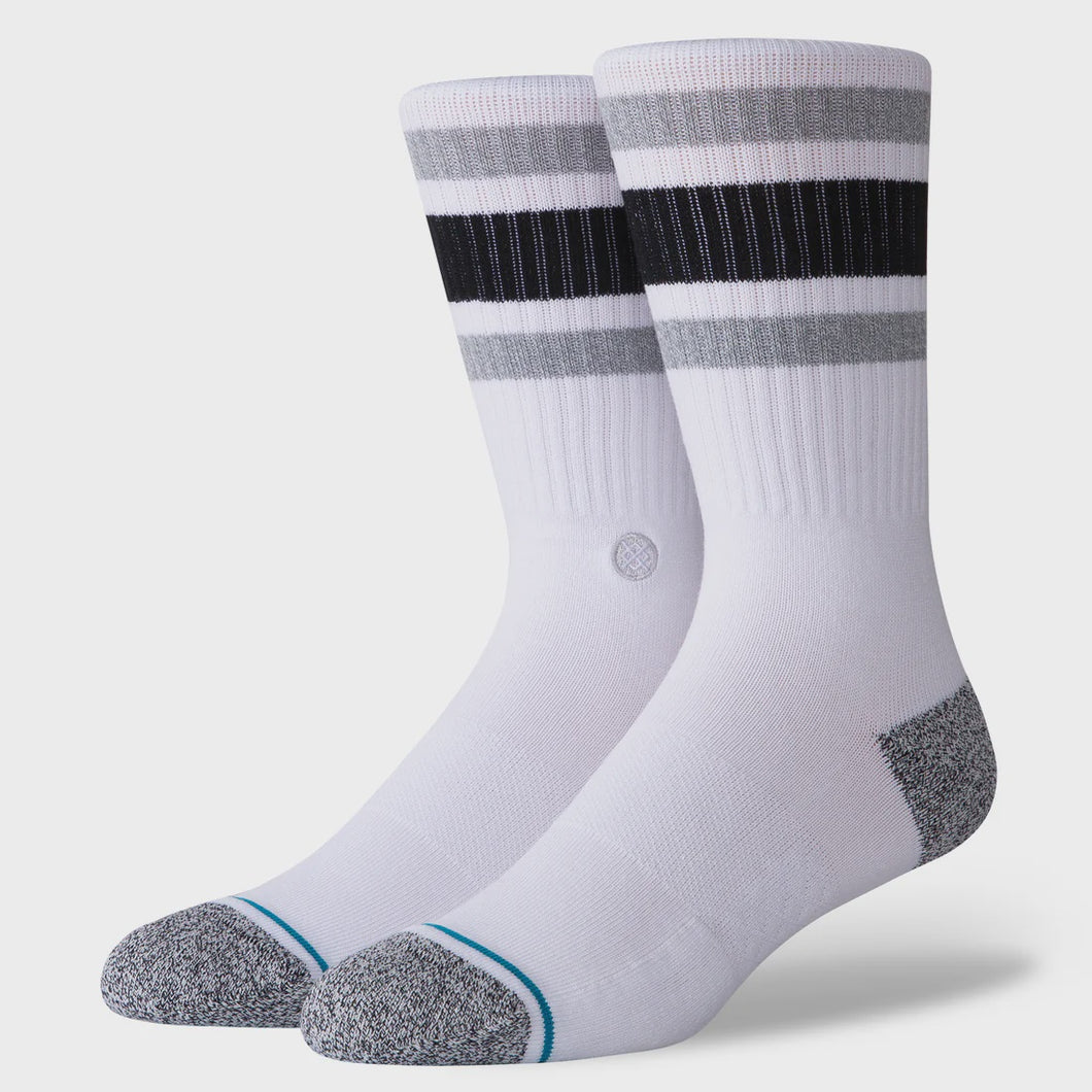 STANCE BOYD ST WHITE SOCKS