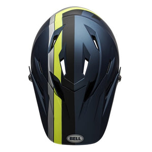 BELL SANCTION HELMET - MATT BLUE/ HIGH VIZ