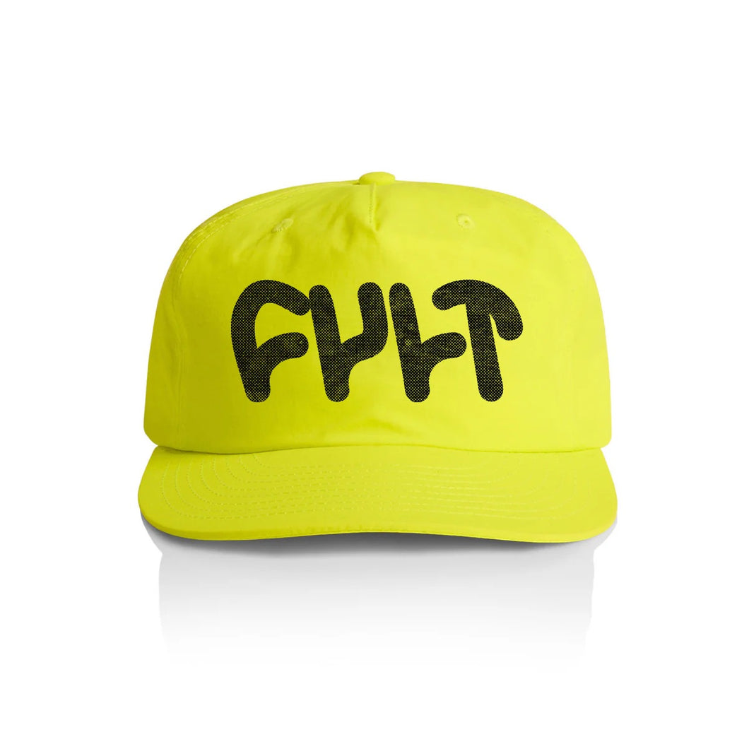 CULT HI-VIS LOGO CAP - YELLOW