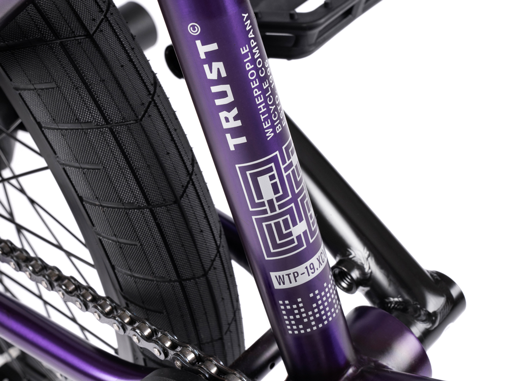 WE THE PEOPLE TRUST 21 HYBRID MATT TRANS PURPLE Local BMX