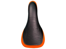 S&M RAILED SEAT - BLACK/ORANGE