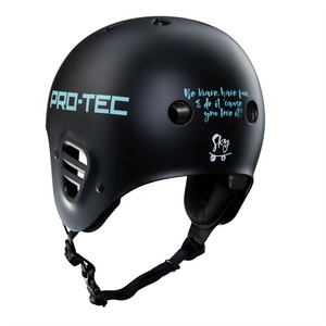 PROTEC FULL CUT HELMET - SKY BROWN - BLACK