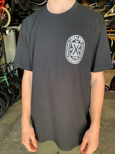 LOCAL TEN YEAR TEE - BLACK/WHITE