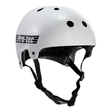 PROTEC OLD SCHOOL HELMET - GLOSS WHITE