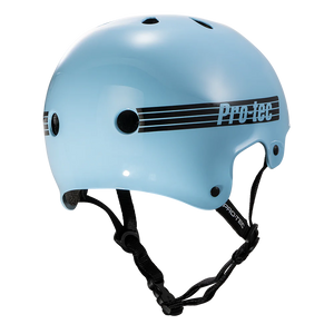 PROTEC OLD SCHOOL HELMET - GLOSS BLUE