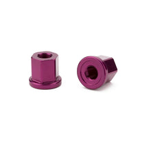 MISSION ALLOY AXLE NUTS - ASST COLOURS