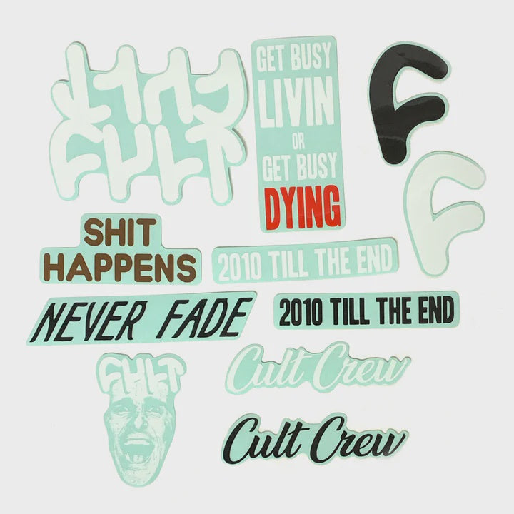 CULT STICKER PACK 3