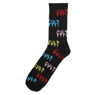 CULT ALL OVER MULTICOLOUR SOCKS