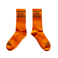 DEAD LEISURE LOGO SOCKS