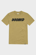 DOOMED X ETNIES TEE MUSTARD