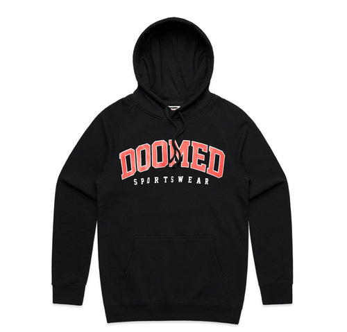 DOOMED DROP OUT HOODIE BLACK