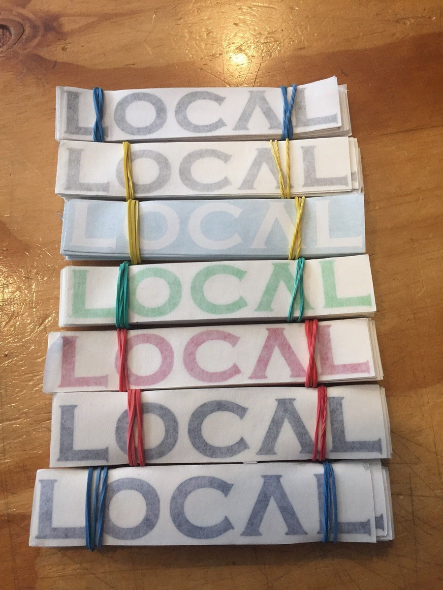 LOCAL BMX DIE CUT STICKER – Local BMX