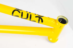 Cult Shorty IC BMX Frame 20.75" Yellow