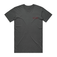DEAD LEISURE TIME IS CRUEL TEE - CHARCOAL