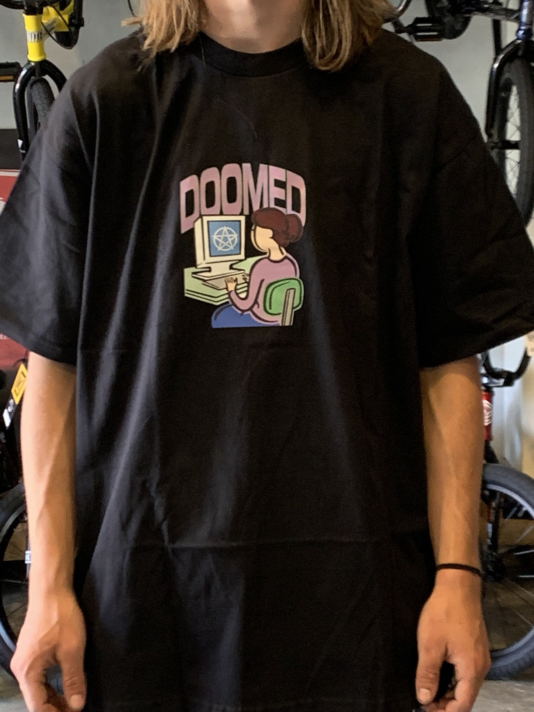 DOOMED CLIPART TEE