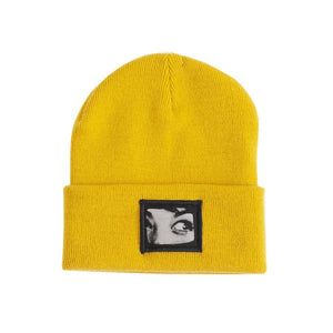 DOOMED EYE BEANIE - WHITE