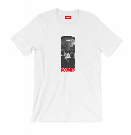 DOOMED THE END TEE WHITE