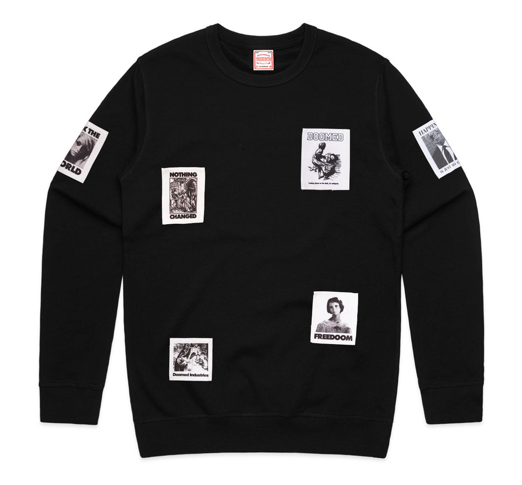 Doomed Patch Sweater