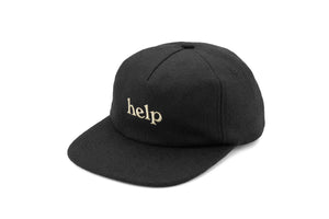 HELP BENEFIT HAT -  BLACK