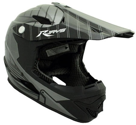 R JAYS MACH GREY/BLACK HELMET