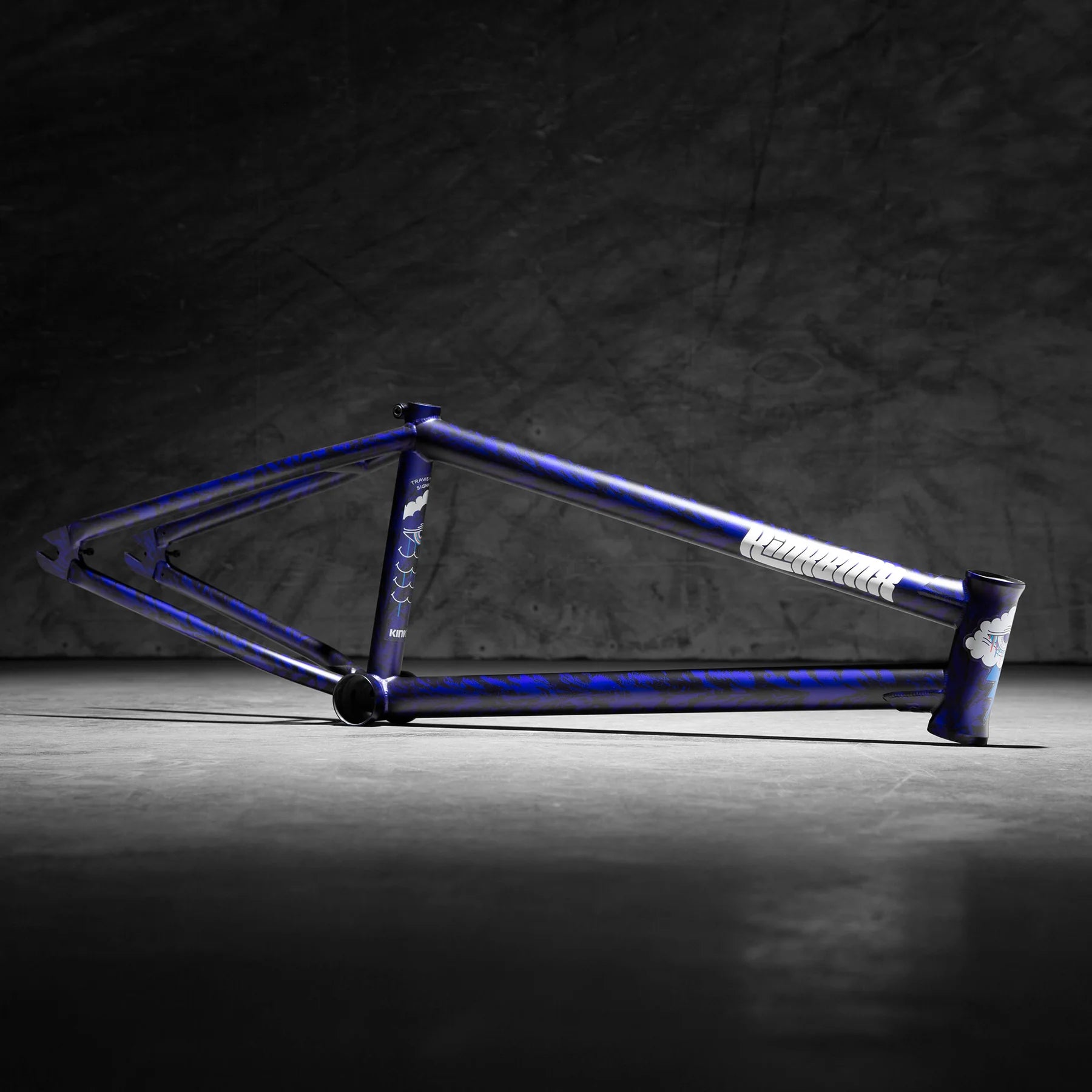 KINK CLOUD FRAME 20.75 MATT STORM BLUE Local BMX